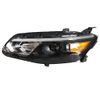 Labwork Left Side Headlight For Chevy Malibu 2016-2018 Clear Lens Black Housing