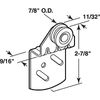 CRL N6718 7/8" Nylon Back Wardrobe Roller for Kenna Frame