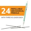 Bic Extra Sparkle Mechanical Pencils 2, Multi-Colour