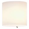 Astro Interior Wall Light, E14 (Small Edison Screw), White Glass