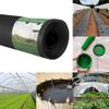 Elixir Gardens ® BLACK POLYTHENE SHEETING PLASTIC COVERS 1m x 5m 500G