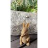 Adorable Prim HM Bunny Melts 3” Old Mold Primitive Chocolate Look Easter Lot 3