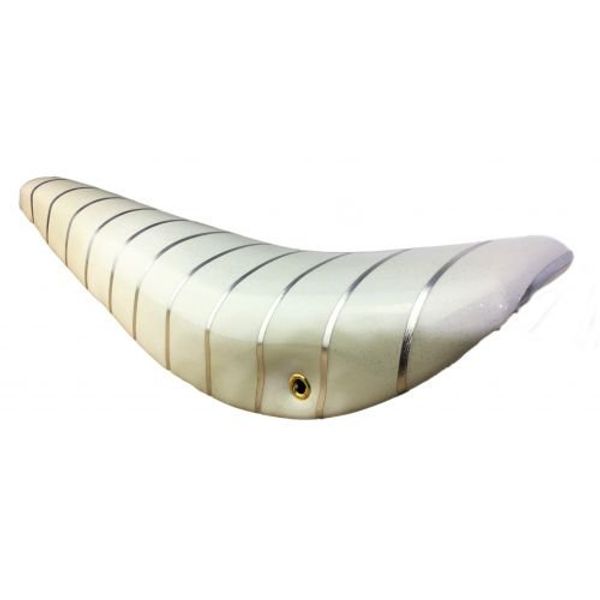 Classic Cycle Banana Saddle Sparkling White