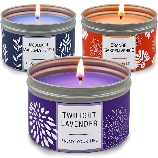 Scented Candles Clearance, 3 Pack Candles for Home Scented, 100 Hour Long Lastin