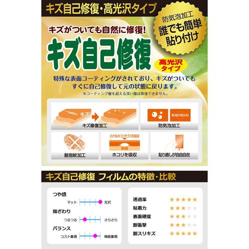 PDA Kobo Vasco Translator V4 Compatible with Scratch Self-Healing Protective Film Glossy Made in Japan