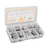 Thread Reducer Nut, 33PCS M8x1.25 Threaded Insert Assortment Kit Stainless Steel Thread Reducer Nut Repair Sleeves, Inserts and Kits