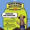 Wiggle Worm Worm Castings Organic Fertilizer, Soil Builder, 30-lbs