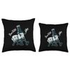 BourBon Lover Whiskey Rubber Hose Party Throw Pillow