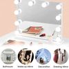 Make Up Mirror Lights 10 LED Kit Bulbs Vanity Light Dimmable Lamp Bathroom