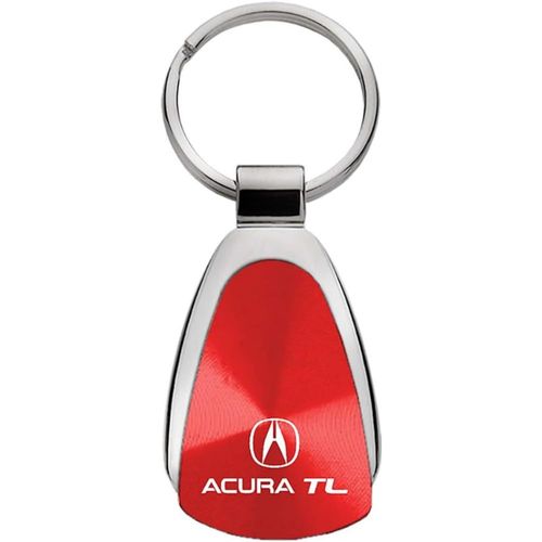 AU-TOMOTIVE GOLD, INC. Officially Licensed Red Teardrop Key Fob for Acura TL