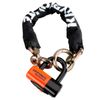 Kryptonite New York Cinch Ring Chain 1275 and Evolution Disc Lock Keyed 70cm