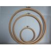 Siesta 9" Wooden Cross Stitch/Embroidery Hoop/Ring