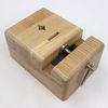 screw type stamp floor white wood