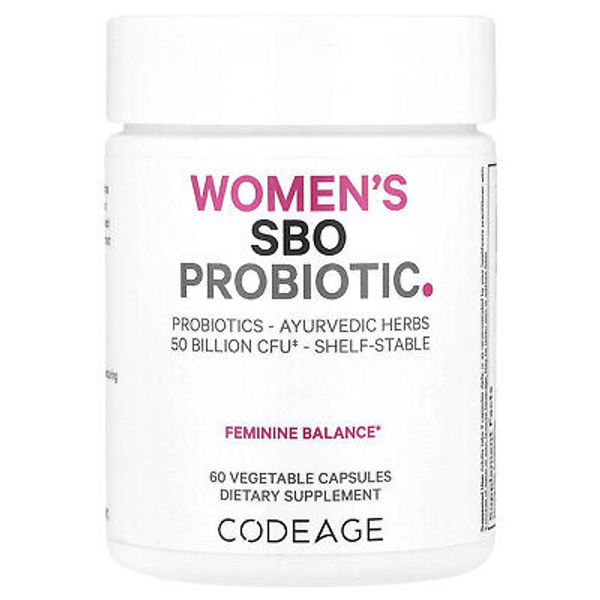 Women's SBO Probiotic, 60 Vegetable Capsules
