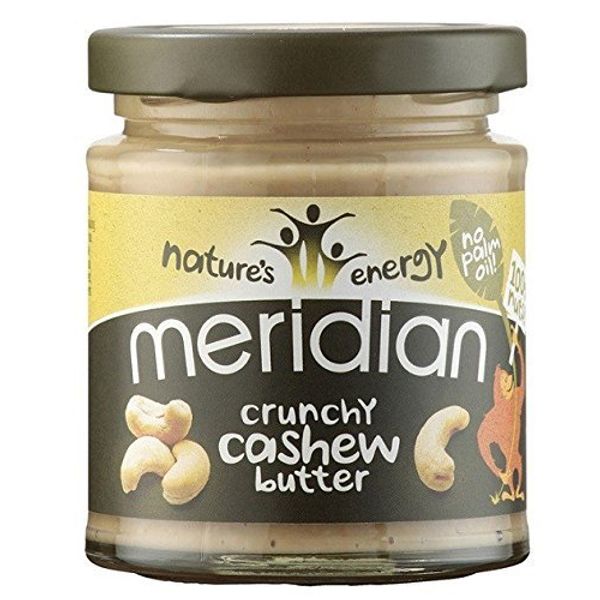 Meridian 100% Crunchy Cashew Butter 170G