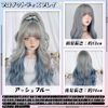 Hawkko Wig, Long, Curl, Full Wig, Gradient, Women's, Wave, Wig, Curly Hair, Cross-Dressing, Wig, Wave, Inner Color, Wig, Harajuku Style, Wig, Fashion, Long Hair, Daily Life, Cosplay, Lolita, Natural, Popular, Small Face, Cute, Heat Resistant, Net / Comb I