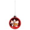 The Grinch Christmas Bauble Set, Christmas Tree Decorations, Plastic, Set of 4