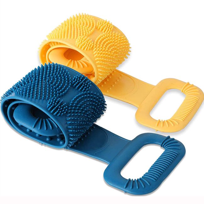 Silicone Back Scrubber for Shower, Back Cleaner, Silicone Shower