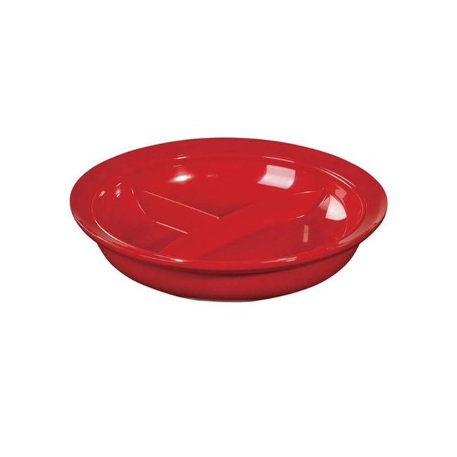 LIBERTY Assistive Partition Adaptive Plate Adaptive Plate with Skid Proof Rubber Base to Prevent Plate from Slipping - Designed for Children, Elderly, Handicapped, or People with Disabilities