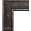 West Frames Marcello Rustic Distressed Wall Picture Frame 3" Wide (14" x 18" Empty Frame Only, No Plexiglass, Charcoal Brown)