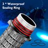 Underwater 90000LM P70 LED Diving Flashlight Waterproof Rechargeable Scuba Torch