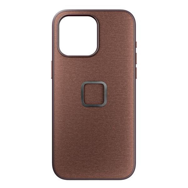 Peak Design Mobile Everyday Case compatible with iPhone 15 Pro Max - Redwood