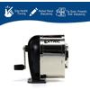 Pencil Sharpeners, Manual Sharpener Desktop and Wall Mount Silver
