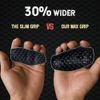 Lifting Grip, Weight Training Exercise Accessory (Black)