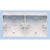 DUAL SURFACE PATRESS 37MM Electrical Back Boxes/Mounting Boxes