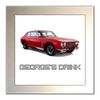 Personalised Classic Car Glass Drinks Coaster for JENSEN INTERCEPTOR Enthusiasts