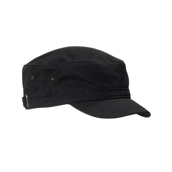 Big Accessories / BAGedge Short Bill Cadet Cap, black, One Size