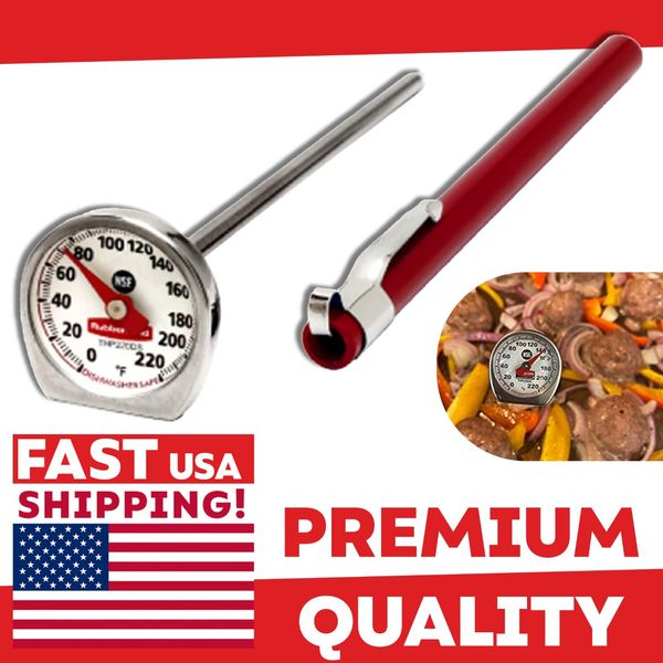 Meat Thermometer, Temperature Labeled for Beef, Poultry, Pork