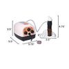 Diffuser World Aroma-Whisper Essential Oil Atomizing Diffuser, 110V US, White