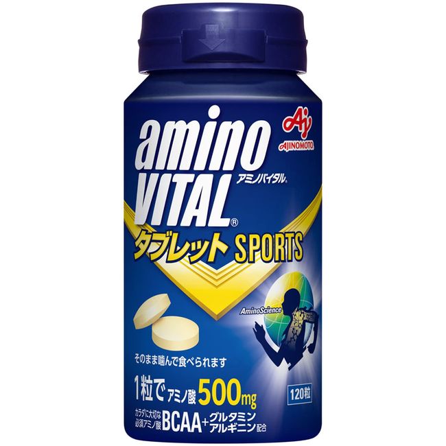 Ajinomoto Amino Vital Tablets 120 Canned Amino Acid 500mg BCAA Conditioning