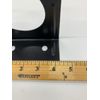 (2) Black Mounting Brackets 2-1/2" round Light, Powder Coated, trailer Metal
