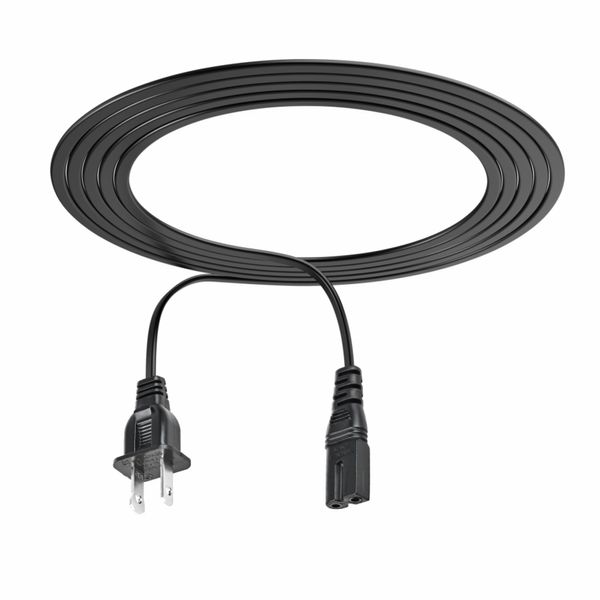 FITE ON 5ft AC Power Cord Cable Compatible with Monster Rockin Roller Mini RR-Mini Bluetooth Speaker