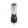 Metal Crank Puller, Silver Black Crank Arm Removal Tool for 14, 15mm Spanner or Adjustable Spanner