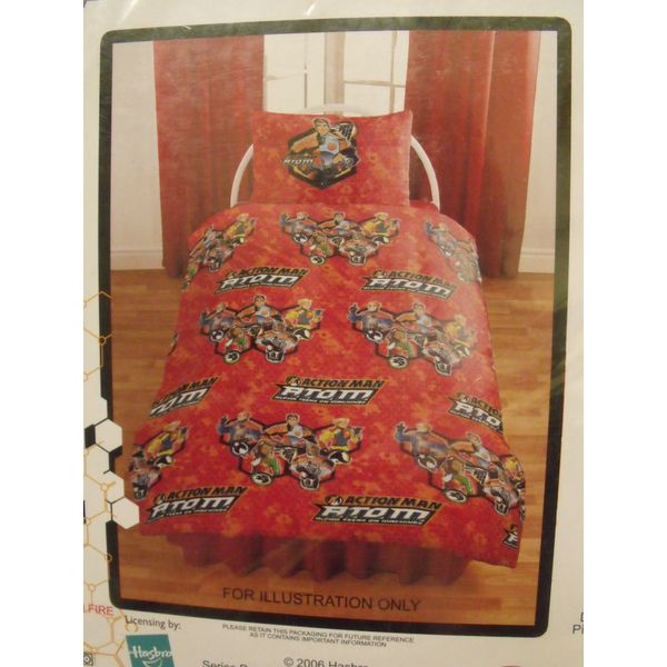 ACTION MAN Atom Duvet Cover & Pillowcase Set