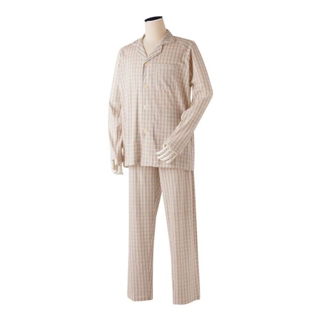 Nissin Men&#39;s Easy Pajamas Beige L