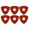 BOG STREET AXE CUT MEDIUM 6-Pack Guitar Picks, 6 Pack