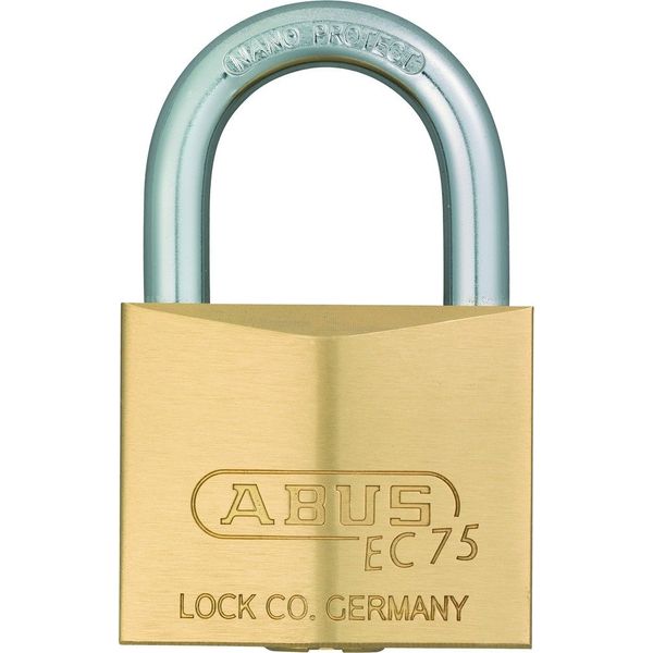 ABUS Messing-Vorhangschloss 75/40, 26638