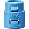 Thomas & Betts A253D-CAR 1/2-Inch ENT Smurf Terminator Adapter, Blue