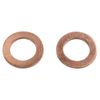 TRQ Brake Hose Set Compatible with 2011-2017 Honda Odyssey