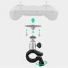 SQAQS Remote Controller Holder, 360°Adjustable Bicycle Handlebar Clip Mounting Bracket, Bicycle Stabilizer Handle Rod Bracket with 1/4 "Threaded Adapter, for Dji Rc Rc2 Remote Controls