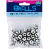 Darice 48-Piece Bells, 1/2-Inch, Silver