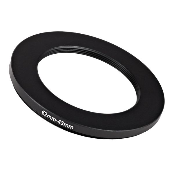 62mm to 43mm Step-Down Ring Filter adapter (62mm-43mm) Camera Filter Ring for 43mm UV ND CPL Filter (MPIXO)