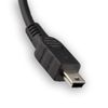 caseroxx USB cable, data cable for Garmin USB cable as charging cable or data transfer in black Mini USB DriveSmart 61