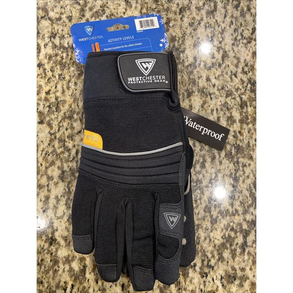 West Chester 96653  Yeti Waterproof Winter Gloves [Black] – Medium 🔥