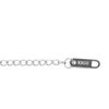 Kigu Georgia Personalized Name - Silver Tone Necklace - Adjustable Chain 16" - 19" Packaging