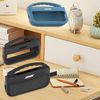BCWXION Silicone Case Compatible Bose SoundLink Flex 2 Bluetooth Speaker Portable Wireless Speaker Shoulder Strap (2nd Generation) (Black)